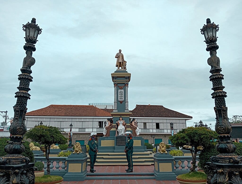 Jose Rizal Monument Plaza in Biñan, Laguna historical places